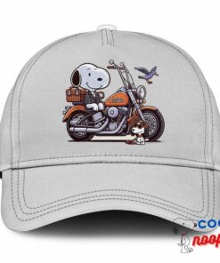 Novelty Snoopy Harley Davidson Hat 3