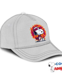 Novelty Snoopy Miami Heat Logo Hat 2