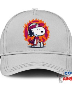 Novelty Snoopy Miami Heat Logo Hat 3