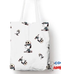 Novelty Snoopy Skull Tote Bag 1