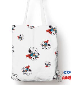 Novelty Snoopy Superman Tote Bag 1