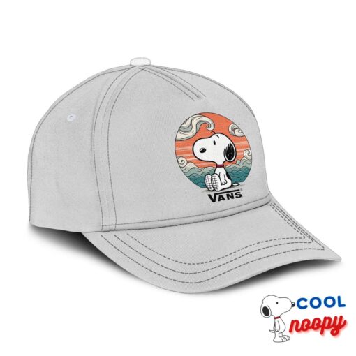 Novelty Snoopy Vans Logo Hat 2