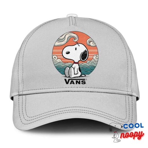 Novelty Snoopy Vans Logo Hat 3