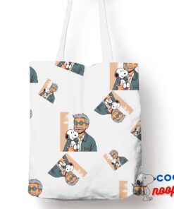 Outstanding Snoopy Dad Tote Bag 1