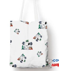 Outstanding Snoopy Gym Tote Bag 1