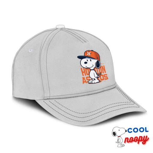Outstanding Snoopy Houston Astros Logo Hat 2