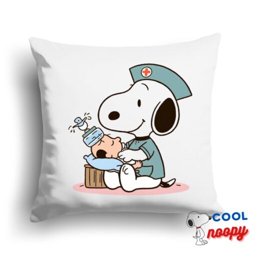 Outstanding Snoopy Nursing Square Pillow 1
