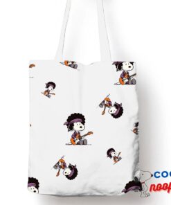 Perfect Snoopy Jimi Hendrix Tote Bag 1