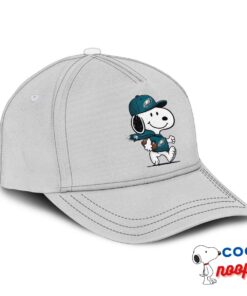 Perfect Snoopy Philadelphia Eagles Logo Hat 2