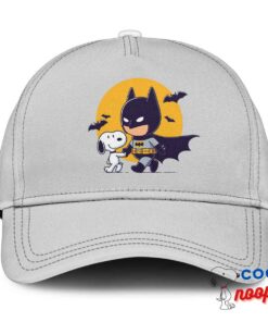 Playful Snoopy Batman Hat 3