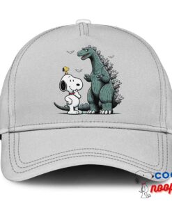 Playful Snoopy Godzilla Hat 3