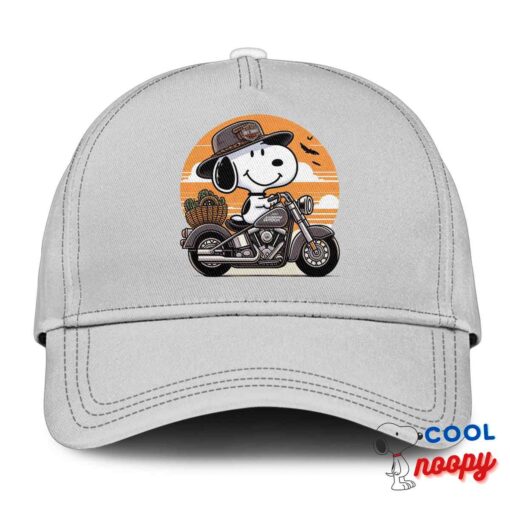 Radiant Snoopy Harley Davidson Hat 3