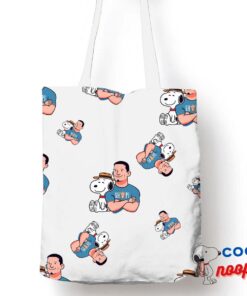Radiant Snoopy John Cena Tote Bag 1