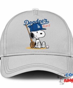 Radiant Snoopy Los Angeles Dodger Logo Hat 3