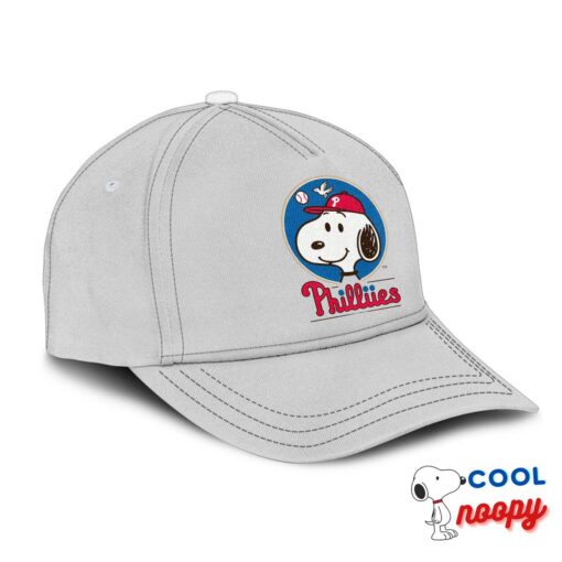 Radiant Snoopy Philadelphia Phillies Logo Hat 2