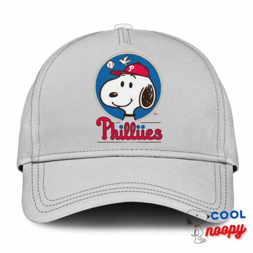 Radiant Snoopy Philadelphia Phillies Logo Hat 3