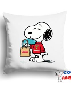 Radiant Snoopy Supreme Square Pillow 1