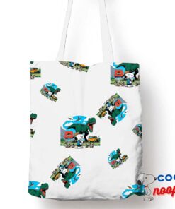 Rare Snoopy Jurassic Park Tote Bag 1