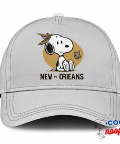 Rare Snoopy New Orleans Saints Logo Hat 3