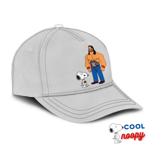 Rare Snoopy Wwe Hat 2