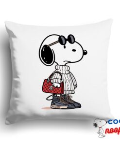 Selected Snoopy Balenciaga Square Pillow 1