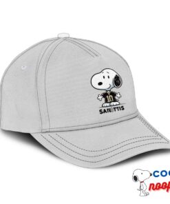 Selected Snoopy New Orleans Saints Logo Hat 2