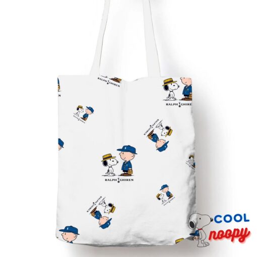 Selected Snoopy Ralph Lauren Tote Bag 1