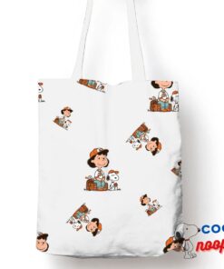 Special Snoopy Baseball Mom Tote Bag 1