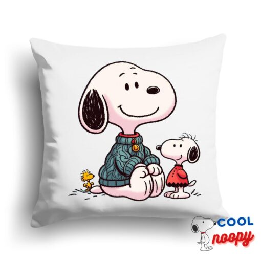 Special Snoopy Dog Square Pillow 1