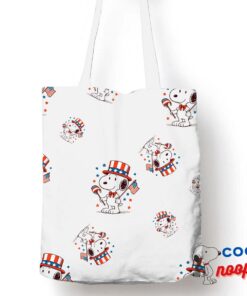 Special Snoopy Patriotic Tote Bag 1