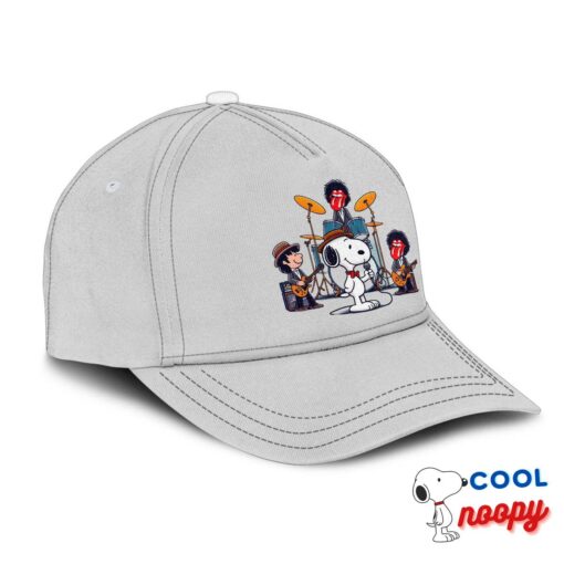 Special Snoopy Rolling Stones Rock Band Hat 2