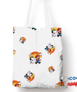 Special Snoopy Super Mario Tote Bag 1