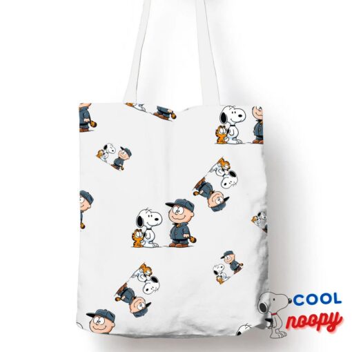 Spectacular Snoopy Garfield Tote Bag 1