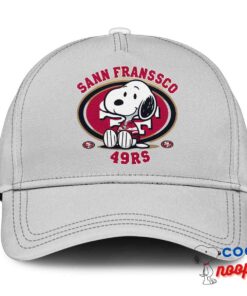 Spectacular Snoopy San Francisco 49ers Logo Hat 3