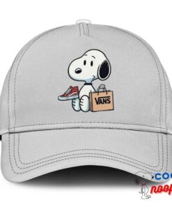 Spectacular Snoopy Vans Logo Hat 3