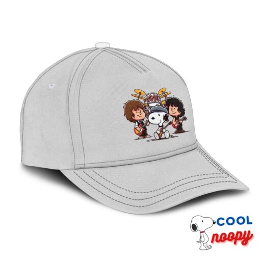Spirited Snoopy Acdc Rock Band Hat 2