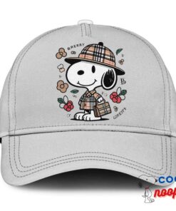 Spirited Snoopy Burberry Hat 3