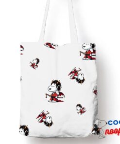 Spirited Snoopy Demon Slayer Tote Bag 1