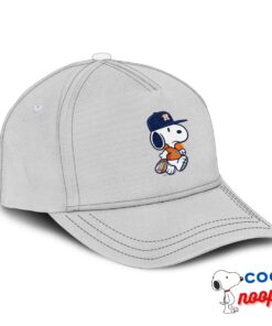 Spirited Snoopy Houston Astros Logo Hat 2