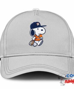 Spirited Snoopy Houston Astros Logo Hat 3