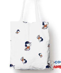Spirited Snoopy Houston Astros Logo Tote Bag 1