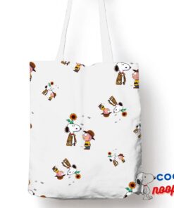Spirited Snoopy Rick And Morty Tote Bag 1