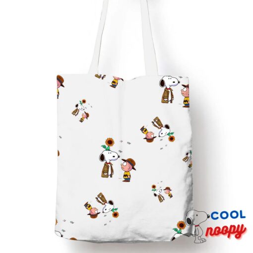 Spirited Snoopy Rick And Morty Tote Bag 1
