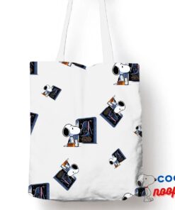 Spirited Snoopy Star Wars Movie Tote Bag 1