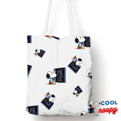 Spirited Snoopy Star Wars Movie Tote Bag 1