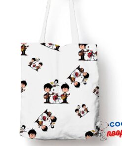 Spirited Snoopy The Beatles Rock Band Tote Bag 1