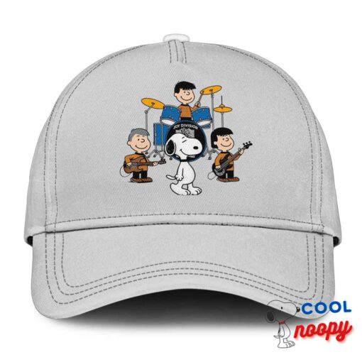 Stunning Snoopy Joy Division Rock Band Hat 3