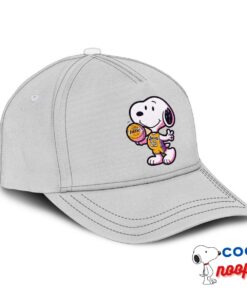 Stunning Snoopy Los Angeles Lakers Logo Hat 2