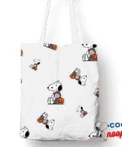 Stunning Snoopy Michael Myers Tote Bag 1