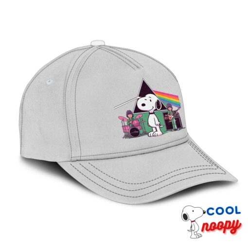 Stunning Snoopy Pink Floyd Rock Band Hat 2